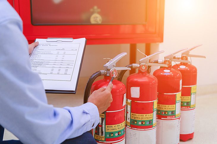 Fire extinguisher inspection & service